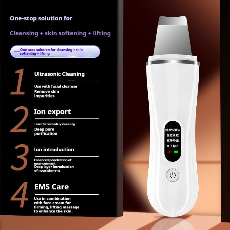 Ultrasonic Skin Cleaner Blackhead Removing Pore Cleansing Blackhead